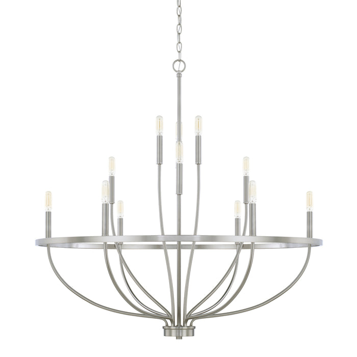 12 Light Chandelier | 428501BN