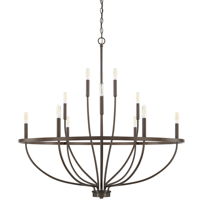12 Light Chandelier | 428501BZ