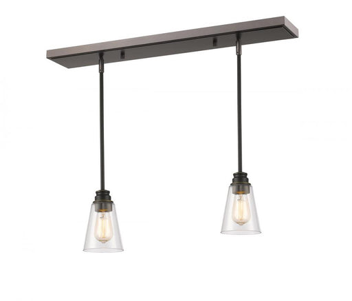1 Light Linear Chandelier | 428MP-2OB