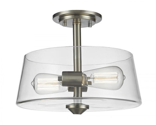 2 Light Semi Flush Mount | 428SF2-BN
