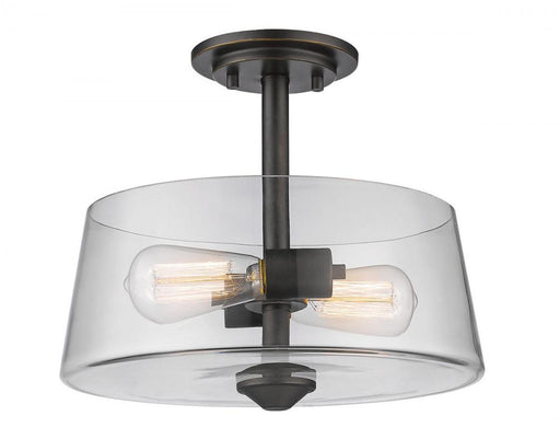 2 Light Semi Flush Mount | 428SF2-OB