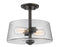 2 Light Semi Flush Mount | 428SF2-OB
