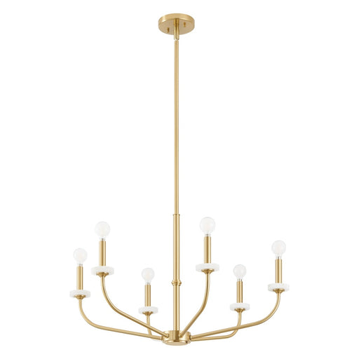 6 Light  Chandelier / Lustre 6 Light | 206958A