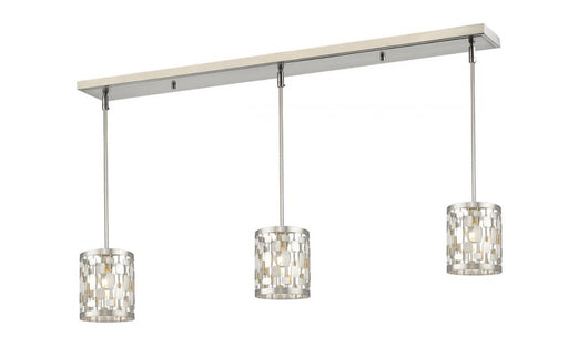1 Light Linear Chandelier | 430MP-3BN
