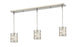1 Light Linear Chandelier | 430MP-3BN