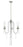 3 Light Chandelier | 433-3BN