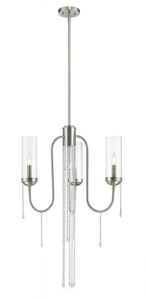 3 Light Chandelier | 433-3BN