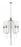 5 Light Chandelier | 433-5BN