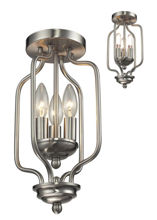 3 Light Flush Mount | 434-14-BN