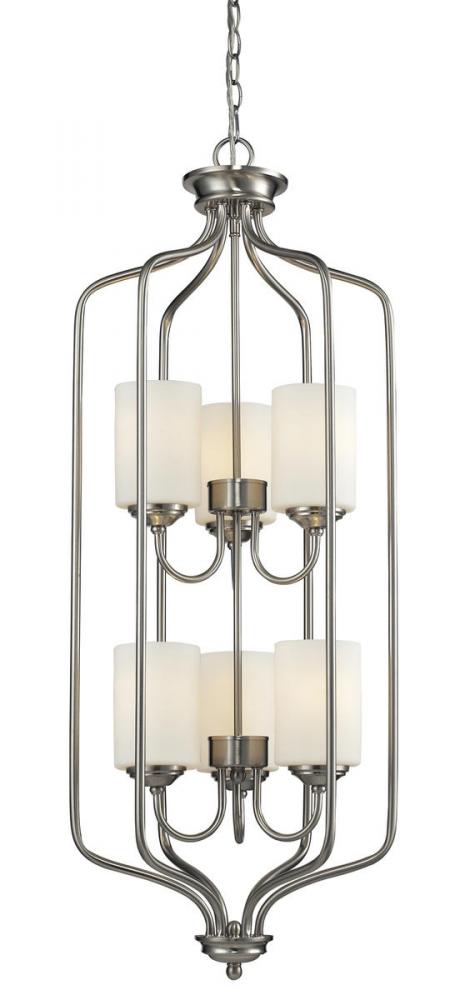 6 Light Chandelier | 434-40-BN