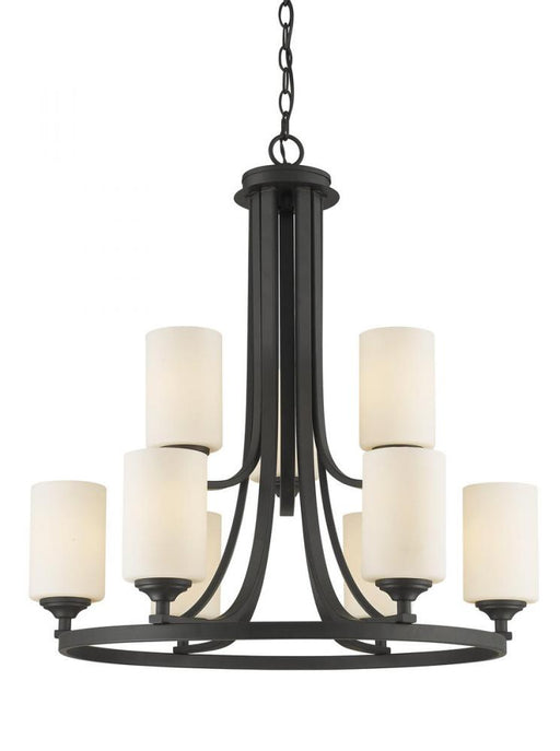 9 Light Chandelier | 435-9BRZ