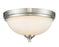 2 Light Flush Mount | 435F2-BN