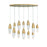 Ecrou, 12 Light  Oval  Chandelier,gld | 43861-035