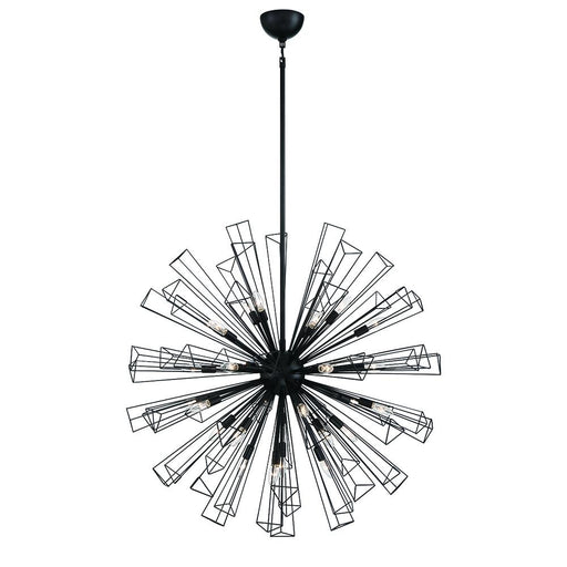 Dendelio 29 Light Chandelier In Black | 43864-010