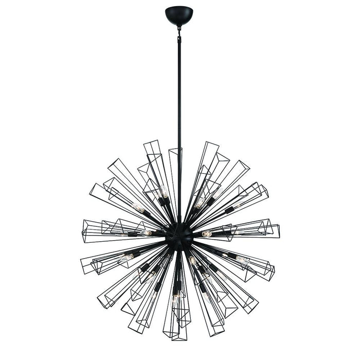 Dendelio 29 Light Chandelier In Black | 43864-010