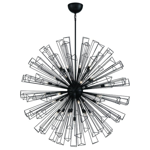 Dendelio 35 Light Chandelier In Black | 43865-017
