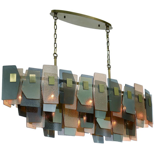 Cocolina 11 Light Chandelier In Bronze | 43874-019