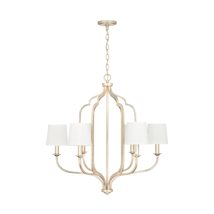 6 Light Chandelier | 438761WG-698