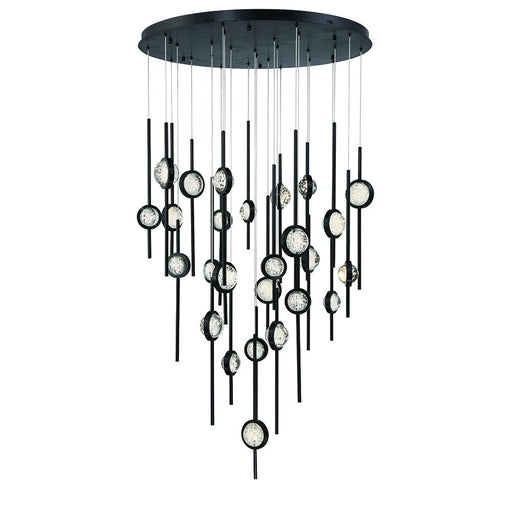 Barletta 26 Light Chandelier In Black | 43890-019