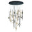 Barletta 26 Light Chandelier In Mixed Black + Brass | 43890-033