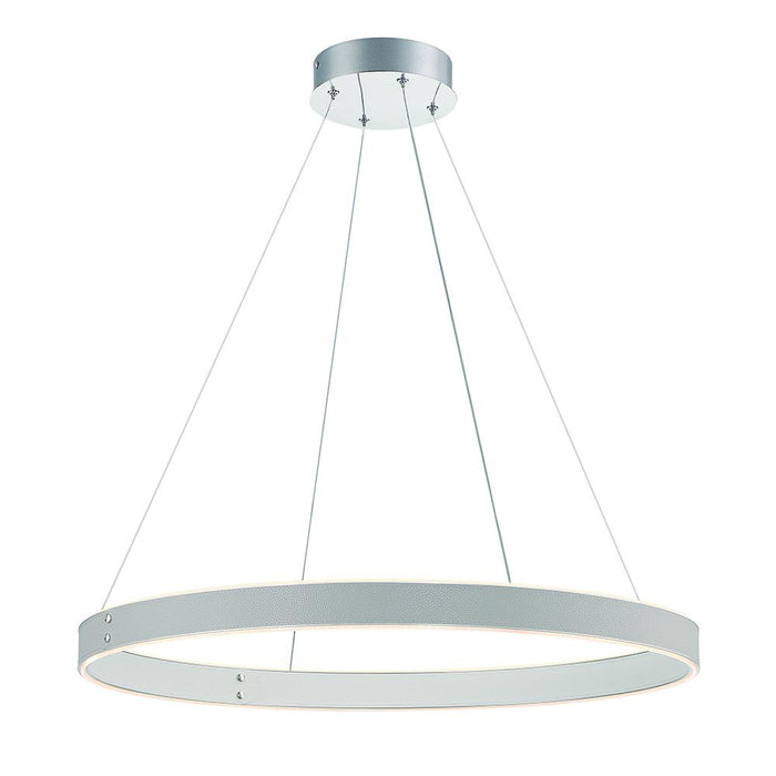 Eurofase Verdura 1 Light Chandelier in Grey + White