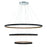 Verdura 1 Light Chandelier In Black + Brown | 43900-015