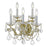 Crystorama Maria Theresa 5 Light Spectra Crystal Gold Sconce