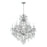 Crystorama Maria Theresa 13 Light Hand Cut Crystal Polished Chrome Chandelier