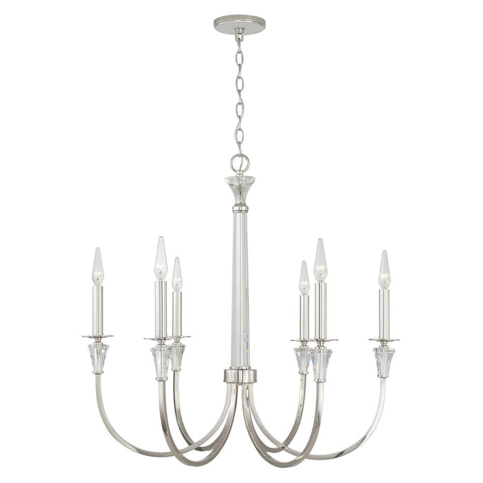 6 Light Chandelier | 441861PN