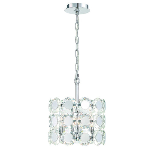 Perrene 3 Light Chandelier In Chrome | 44284-015