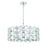Perrene 6 Light Chandelier In Chrome | 44285-012