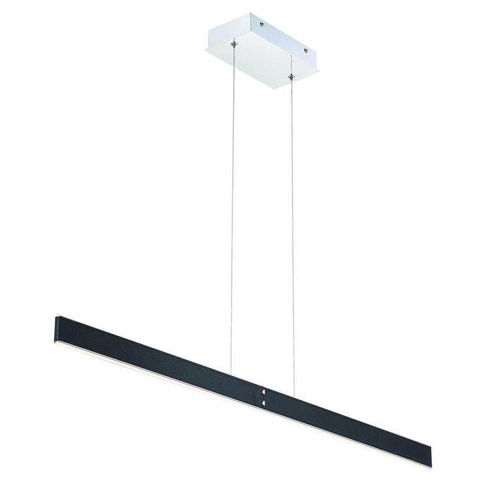 Eurofase Verdura 1 Light Chandelier in Black