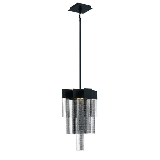 Bloomfield 2 Light Pendant In Black | 44370-015