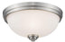 3 Light Flush Mount | 443F3-BN