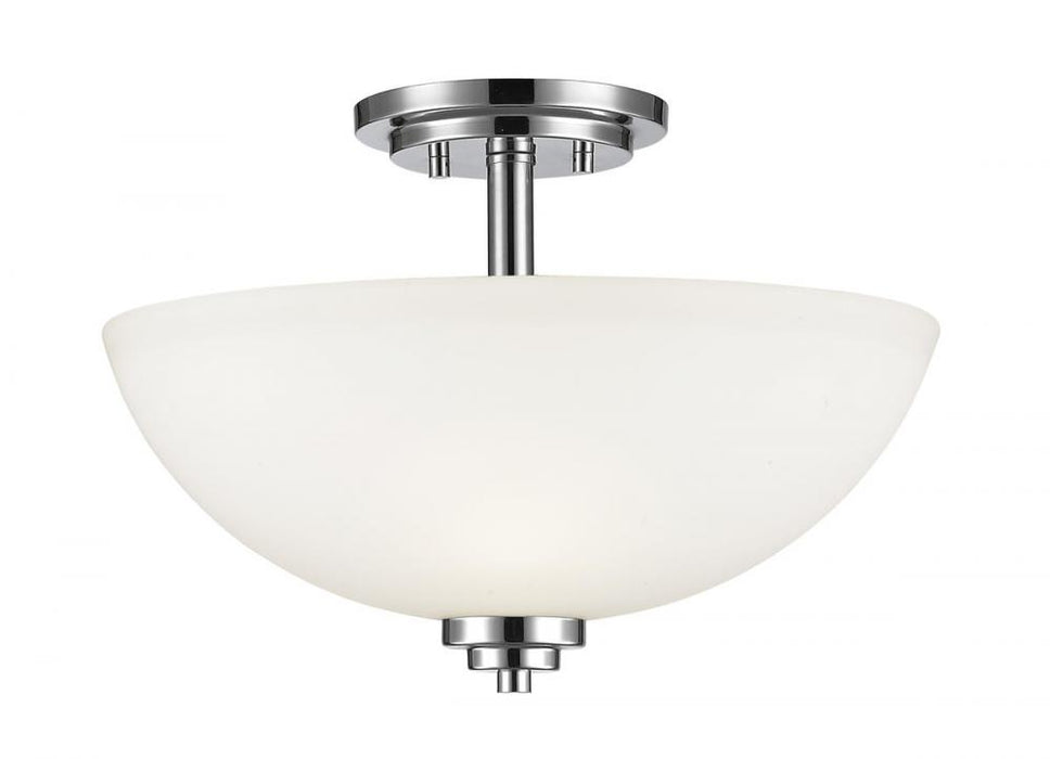 3 Light Semi Flush Mount | 443SF-CH