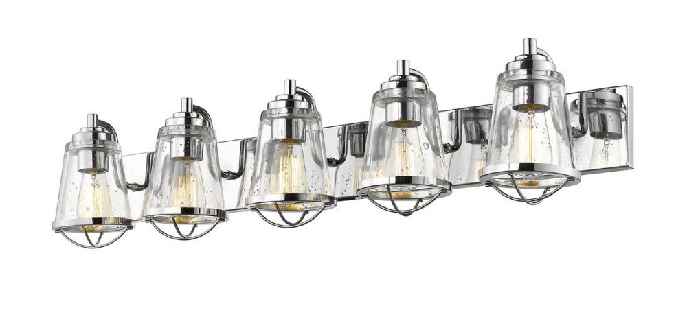 5 Light Vanity | 444-5V-CH
