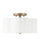 2 Light Semi-flush | 4452BG-557