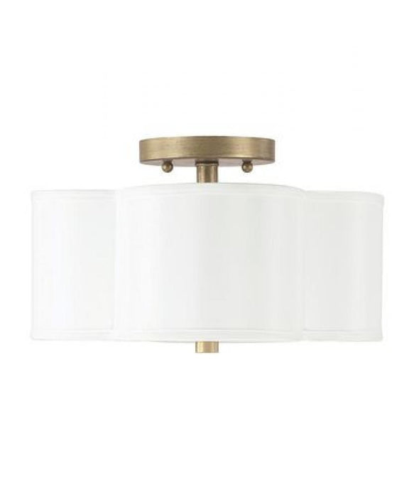 2 Light Semi-flush | 4452BG-557