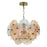 Sue-anne 6 Light Chandelier In Plated Brass | 44571-016