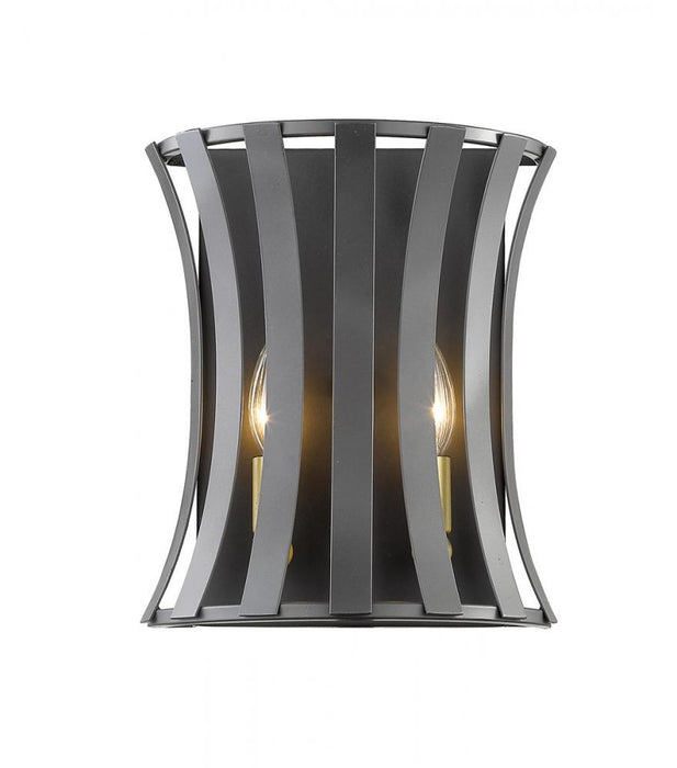 2 Light Wall Sconce | 446-2S-BZGD