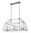 6 Light Linear Chandelier | 447-36AS