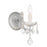 Crystorama Maria Theresa 1 Light Hand Cut Crystal Polished Chrome Sconce