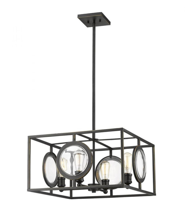4 Light Chandelier | 448-20OB