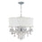 Crystorama Brentwood 12 Light Smooth Shade Polished Chrome Chandelier