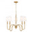 5 Light Chandelier | 4505-5RB