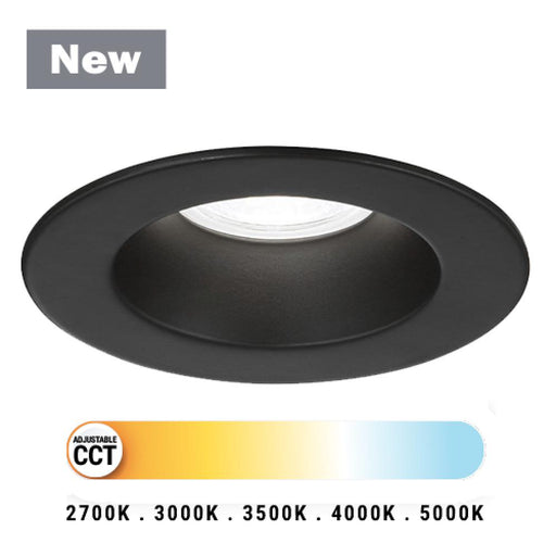 Eurofase 2 Inch High Output Round Fixed Downlight in Black