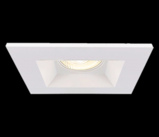 Eurofase 6 Inch Square Fixed Downlight in White