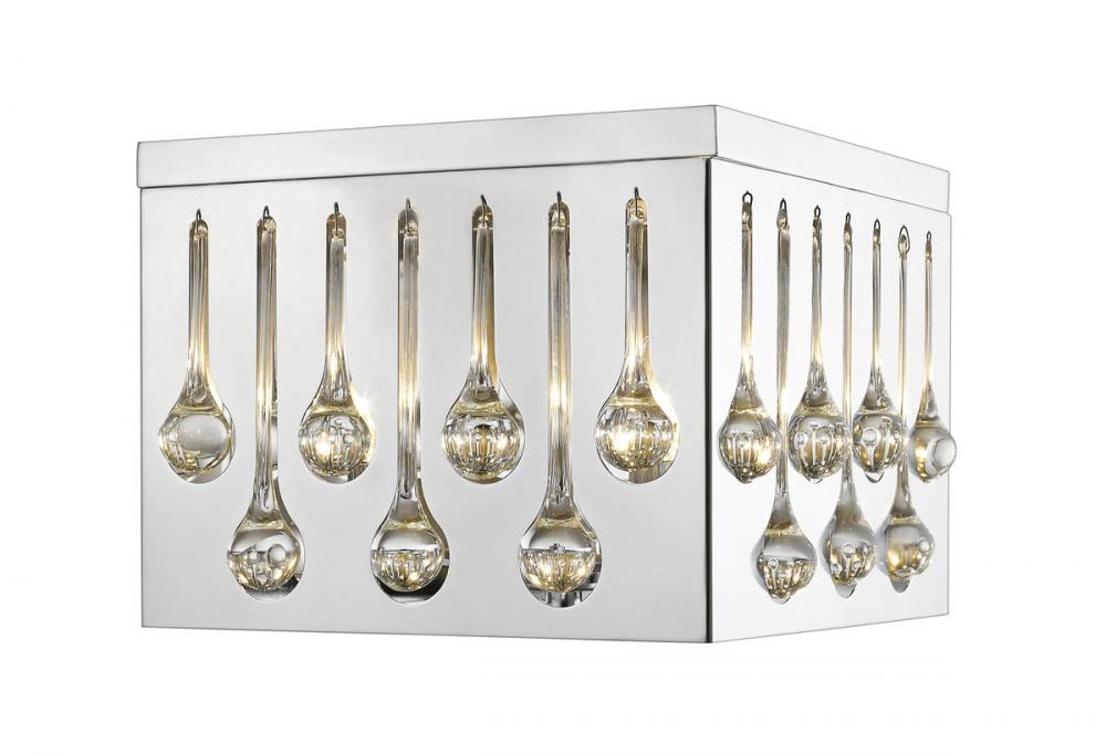 4 Light Flush Mount | 453SQF13CH