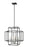 4 Light Chandelier | 454-22BK-BN