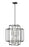 8 Light Chandelier | 454-28BK-BN